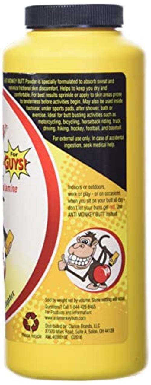 Anti Monkey Butt Powder with Calamine for Skin Irritation Relief