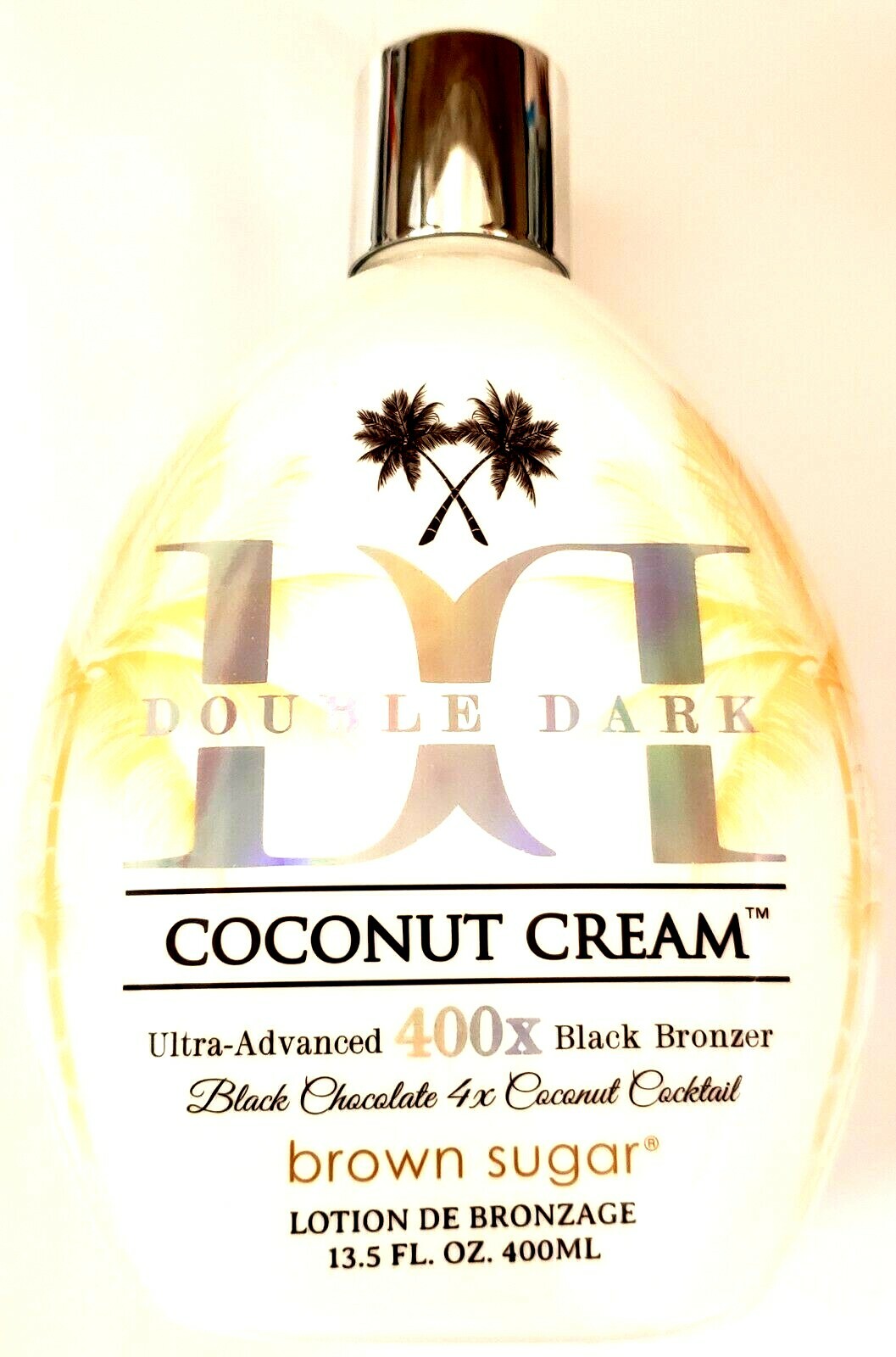 Dark Coconut Tanning Lotion with DHA & Argan for Deep Bronze Skin - 13.5 oz