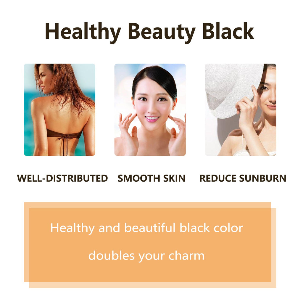 Self Tanner Lotion with Carrot & Coconut Oil - Sun Tan Accelerator & Moisturizer
