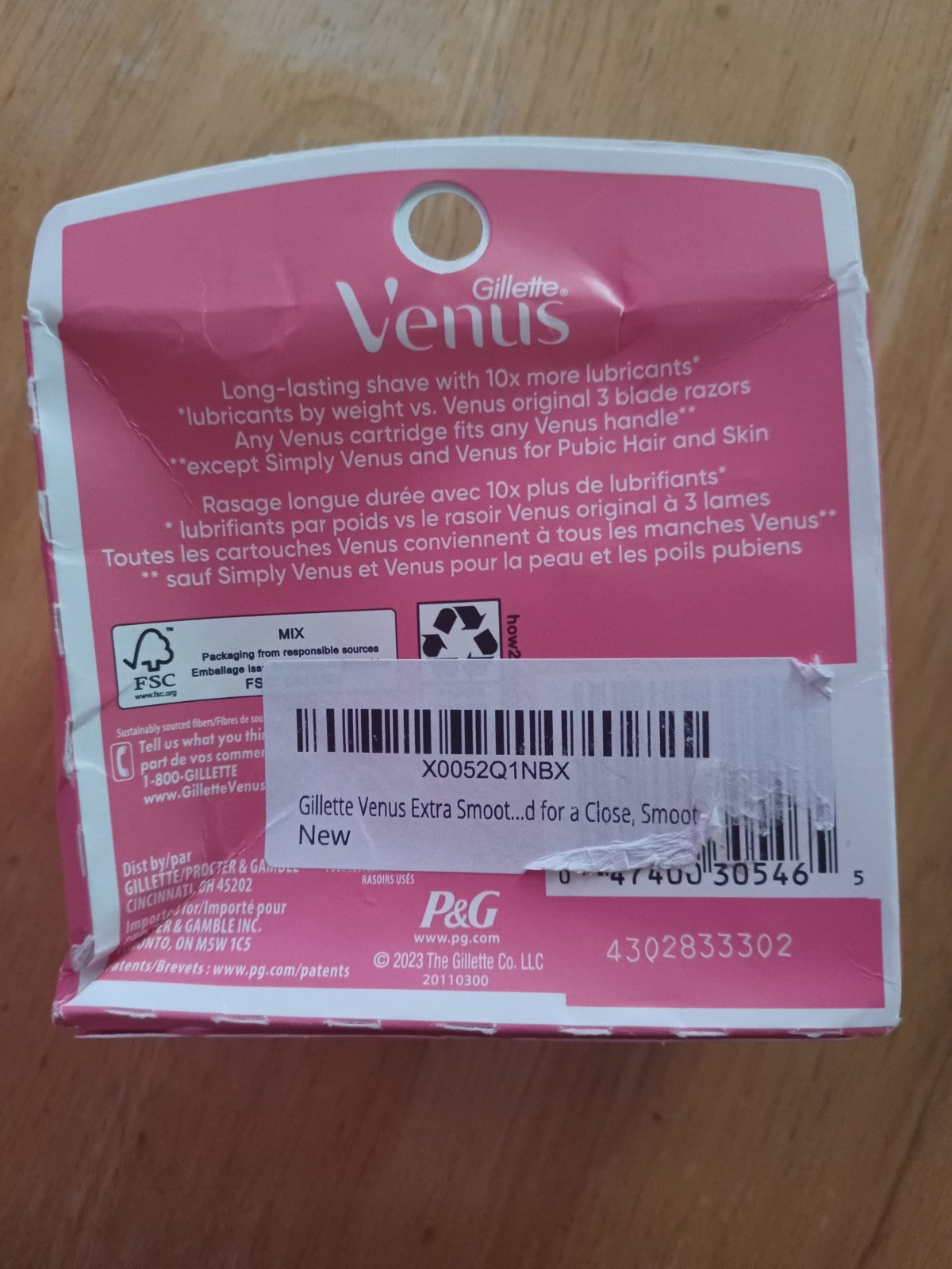 Gillette Venus Extra Smooth Razor Blade Refills - 6 Count for Women