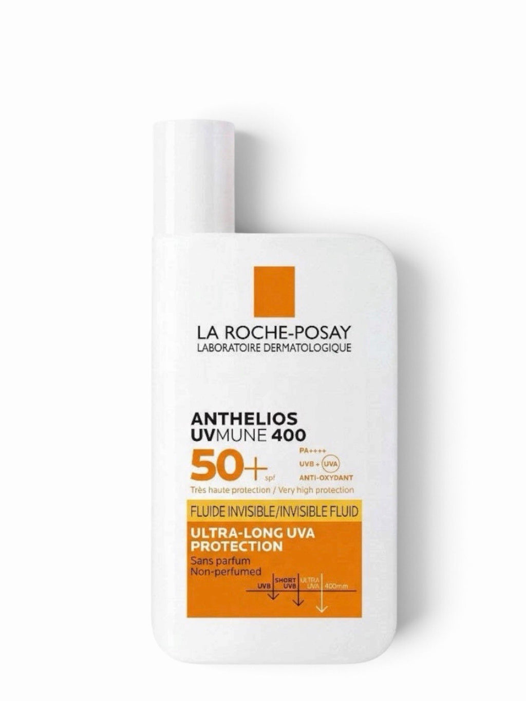 SPF50+ Broad Spectrum Face Sunscreen Fluid - Invisible, Fragrance-Free, 50ml