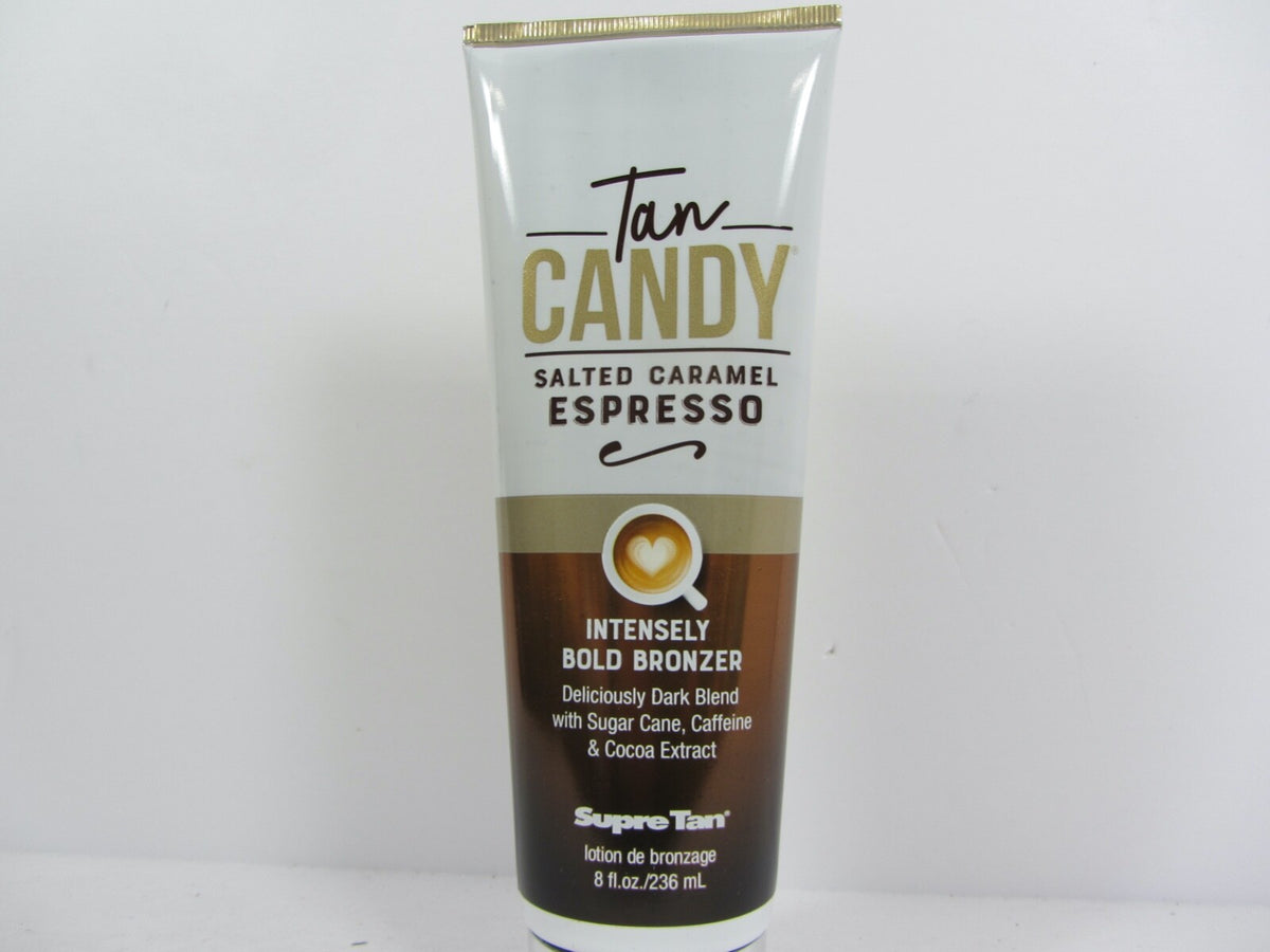Supre Tan Salted Caramel Espresso Bronzer Tanning Lotion 8.5oz - Intense Glow