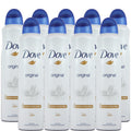 Dove Original Antiperspirant Deodorant Spray 150ml Pack of 9 - Alcohol-Free, Moisturizing, Quick-Dry