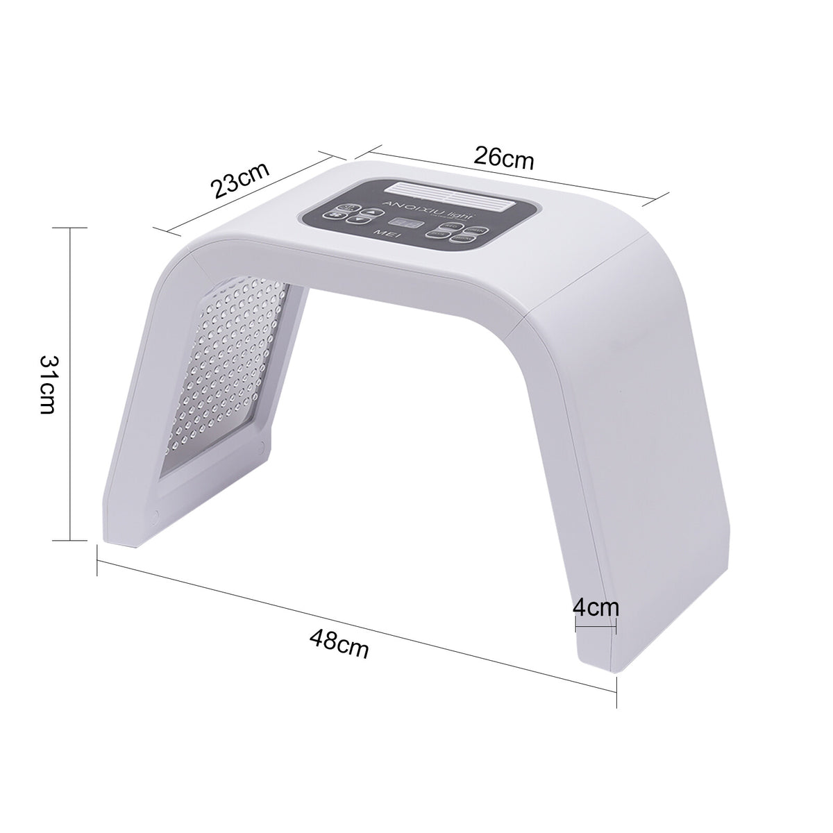 7-Color LED Light Therapy Facial Skin Rejuvenation Machine for Anti-Aging