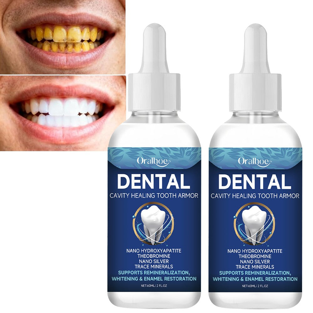 Dental Cavity Healing Serum for Gum & Enamel Repair - 2 Pack, 60ml