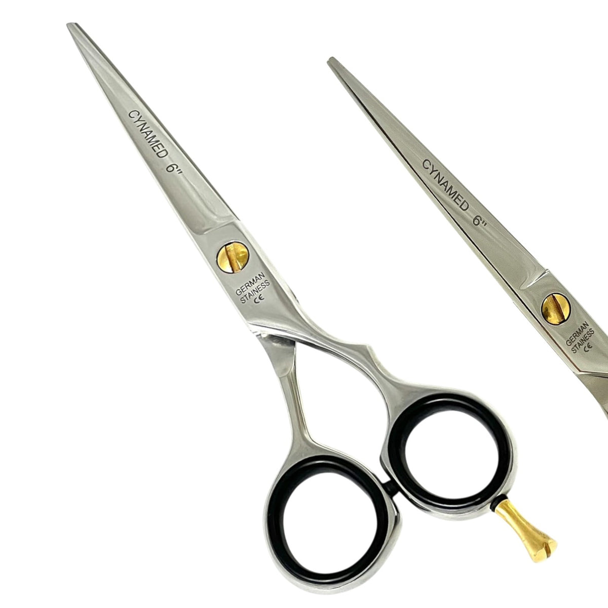 German Professional Barber Scissors Shears 6 Inch Polished Finish Hair Cutting Tool