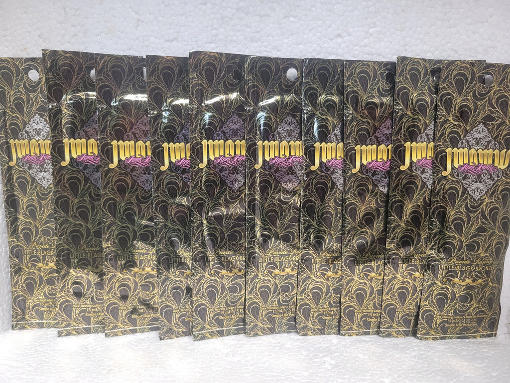 Australian Gold Jwoww Little Black Bronzer Tanning Lotion Packets - Rare 10 Packets