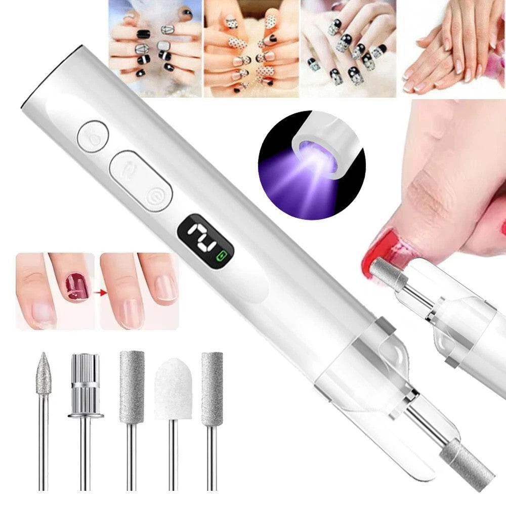 Self Toe Nail Grinder for Thick Toenails Set Manicure Pedicure Tool