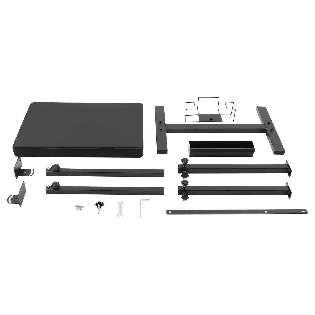 Height Adjustable Tattoo Armrest Stand with Storage Shelf – Armrest Bracket