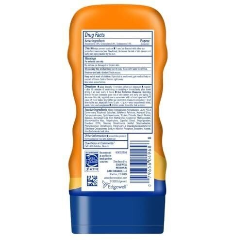 SPF 100 Sunscreen Lotion for Sports & Outdoor Activities 4oz