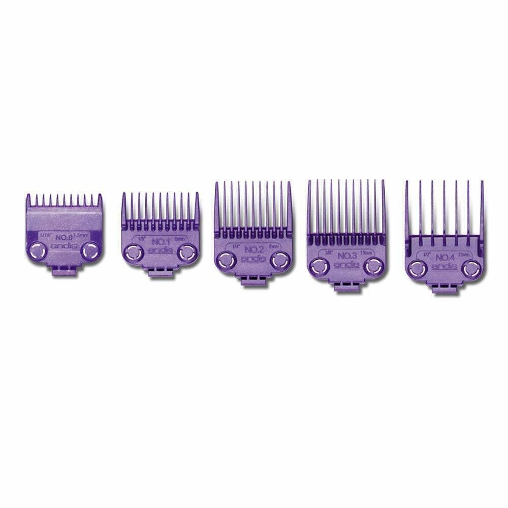 Magnetic Clipper Guard Set for Hair Clippers and Trimmers - 5 Pieces