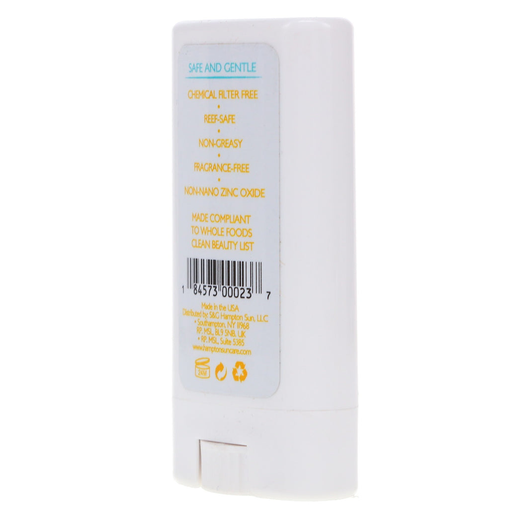 Kids Mineral Face Stick SPF 50 Sunscreen - Gentle, Chemical-Free Sun Protection