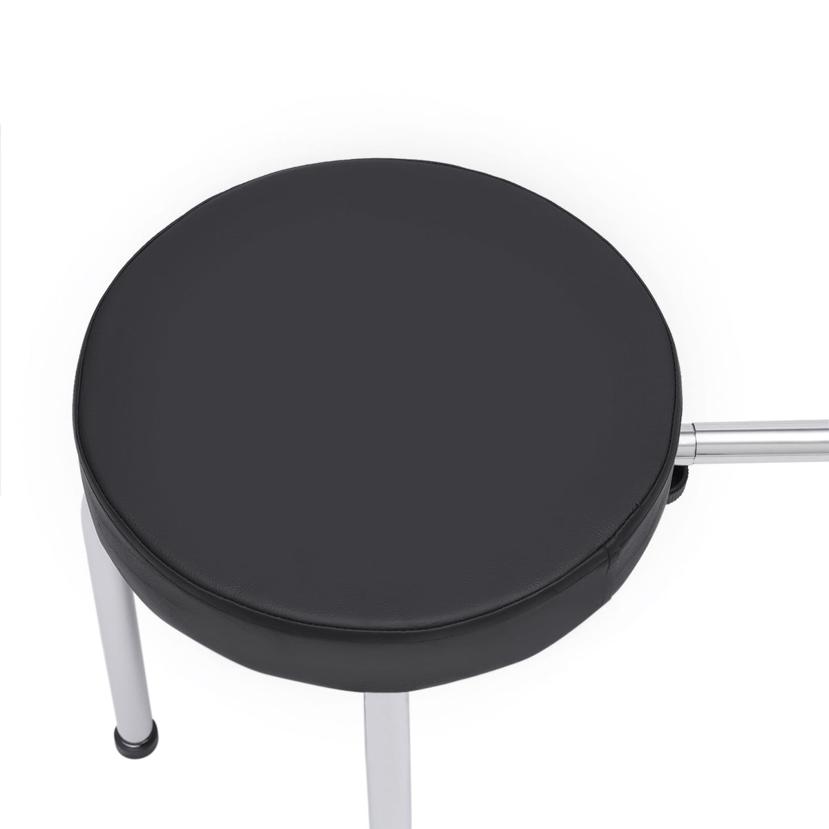 Adjustable Pedicure Stool with Leg Rest for Nail Salon & Tattoo Chair