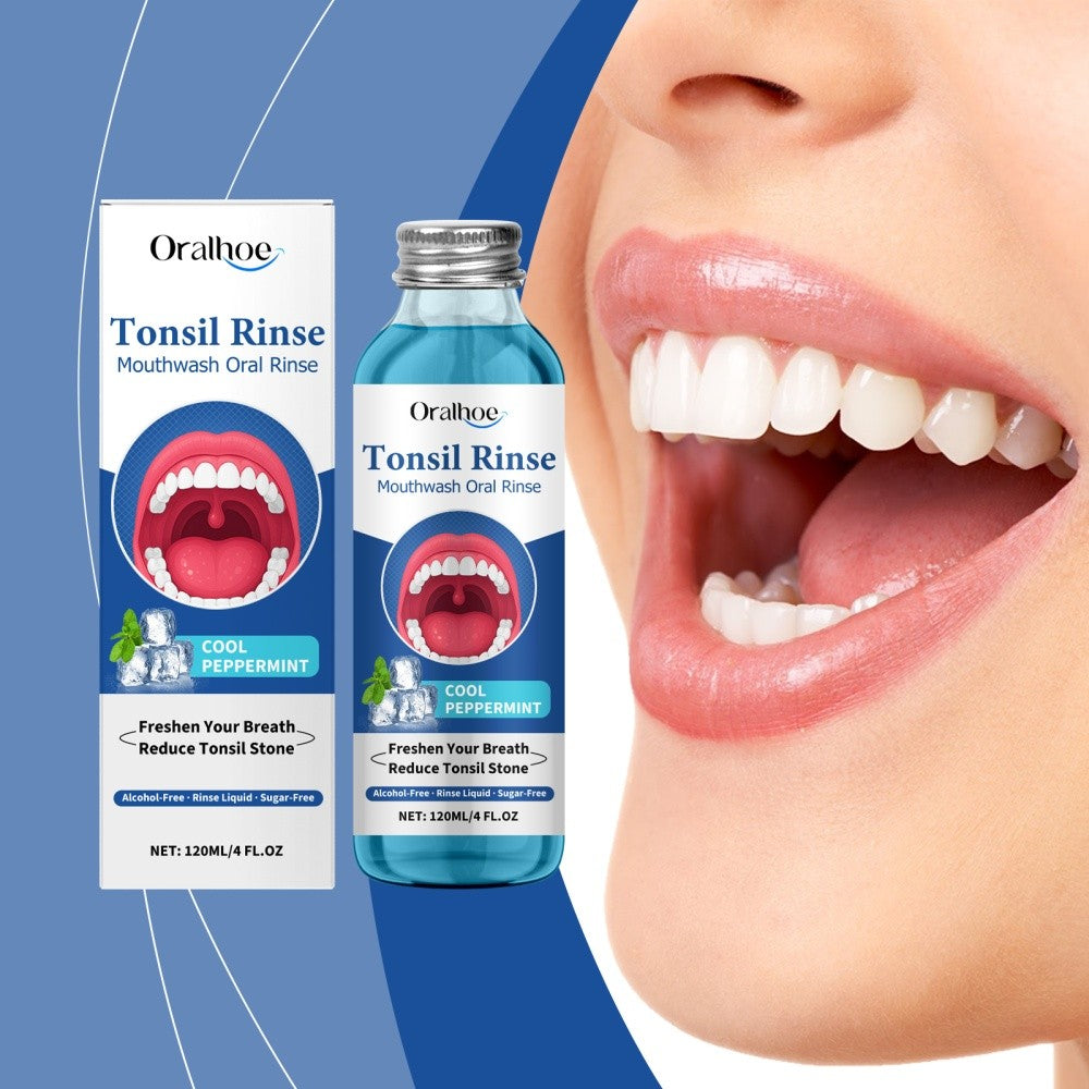 Natural Mouthwash for Fresh Breath & Tonsil Stone Removal 120ml