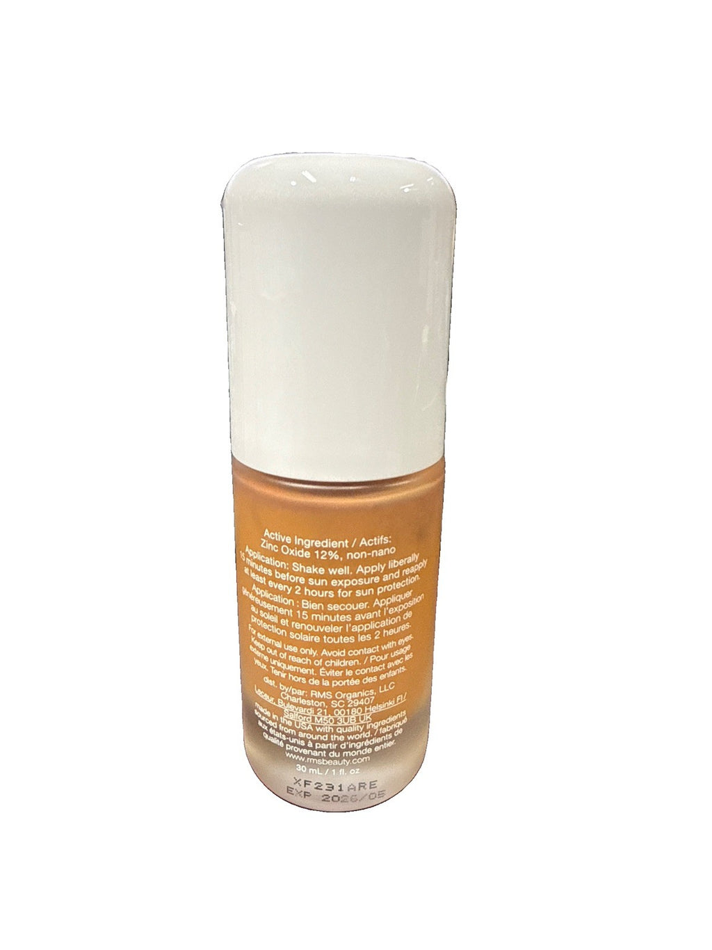 RMS SunCoverup SPF 50 Sunscreen Tint for Face & Body - Spice, 1 fl oz