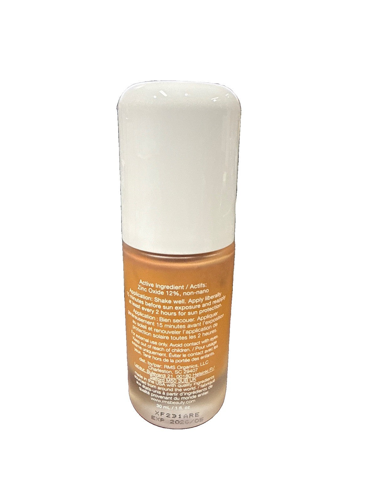 RMS SunCoverup SPF 50 Sunscreen Tint for Face & Body - Spice, 1 fl oz