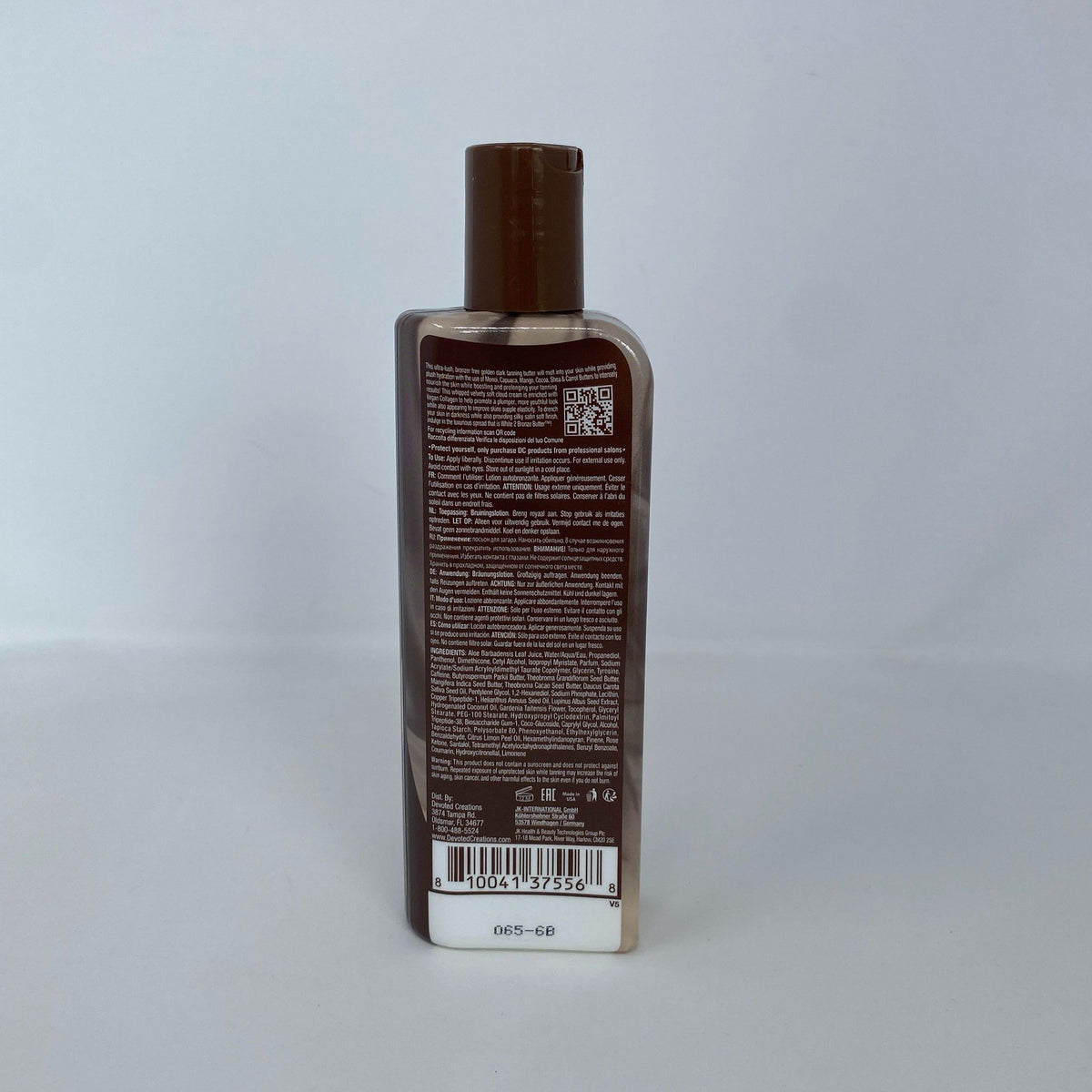 Tanning Lotion White 2 Bronze Butter by Devoted Creations - 8.5oz