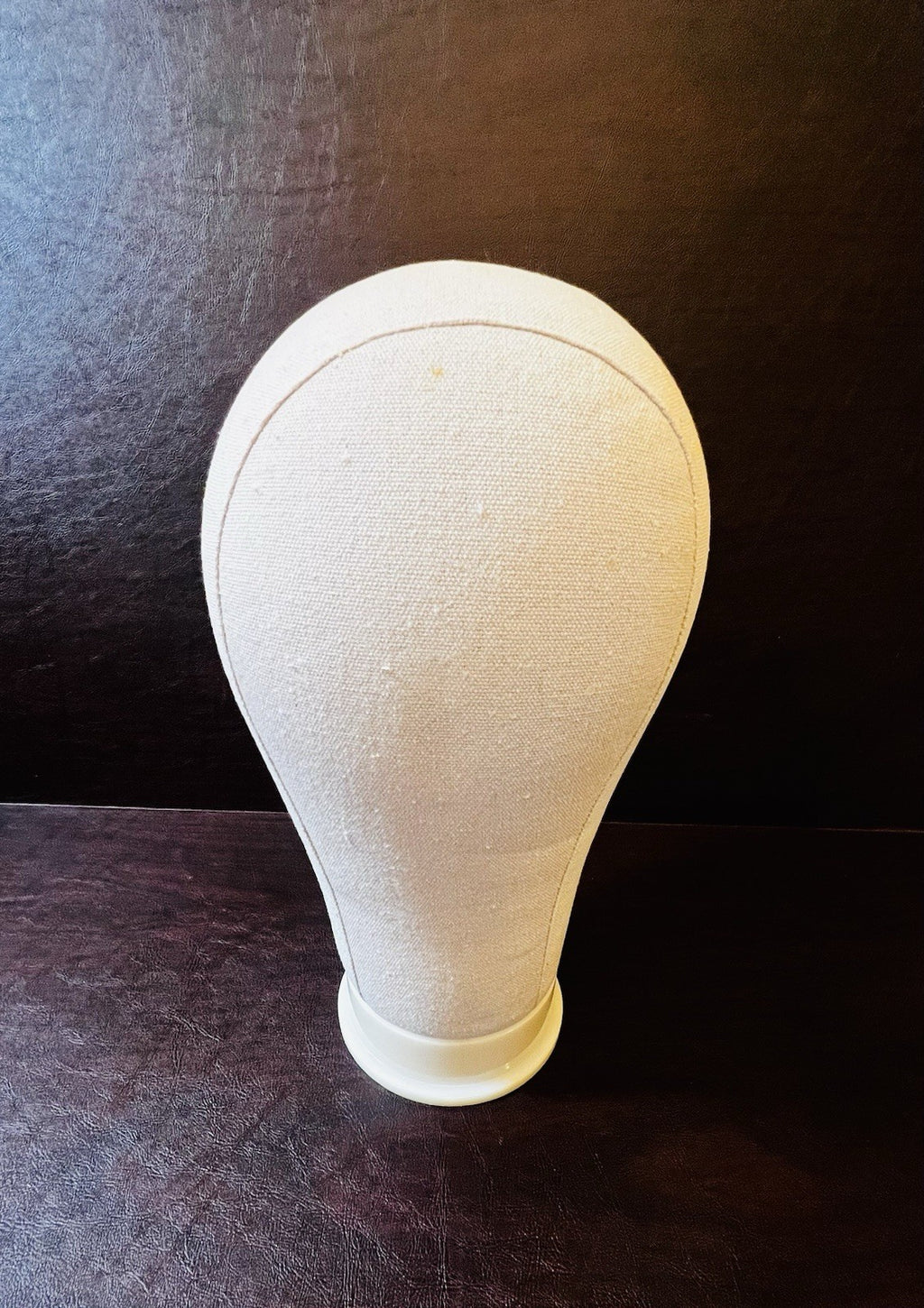 Canvas Mannequin Wig Head 23 Inch Pin-Enabled Display Head with Pins