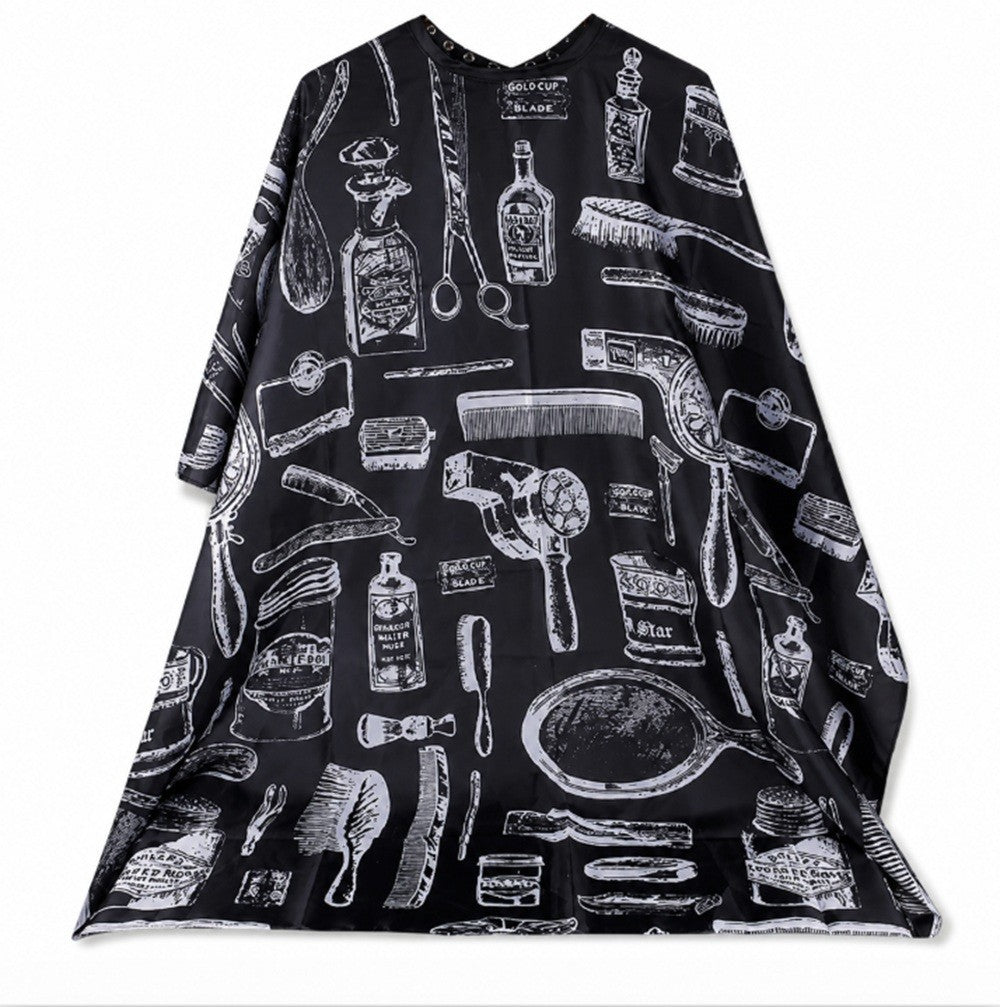 Waterproof Hair Cutting Cape for Barbers and Salons - Durable Barber Apron