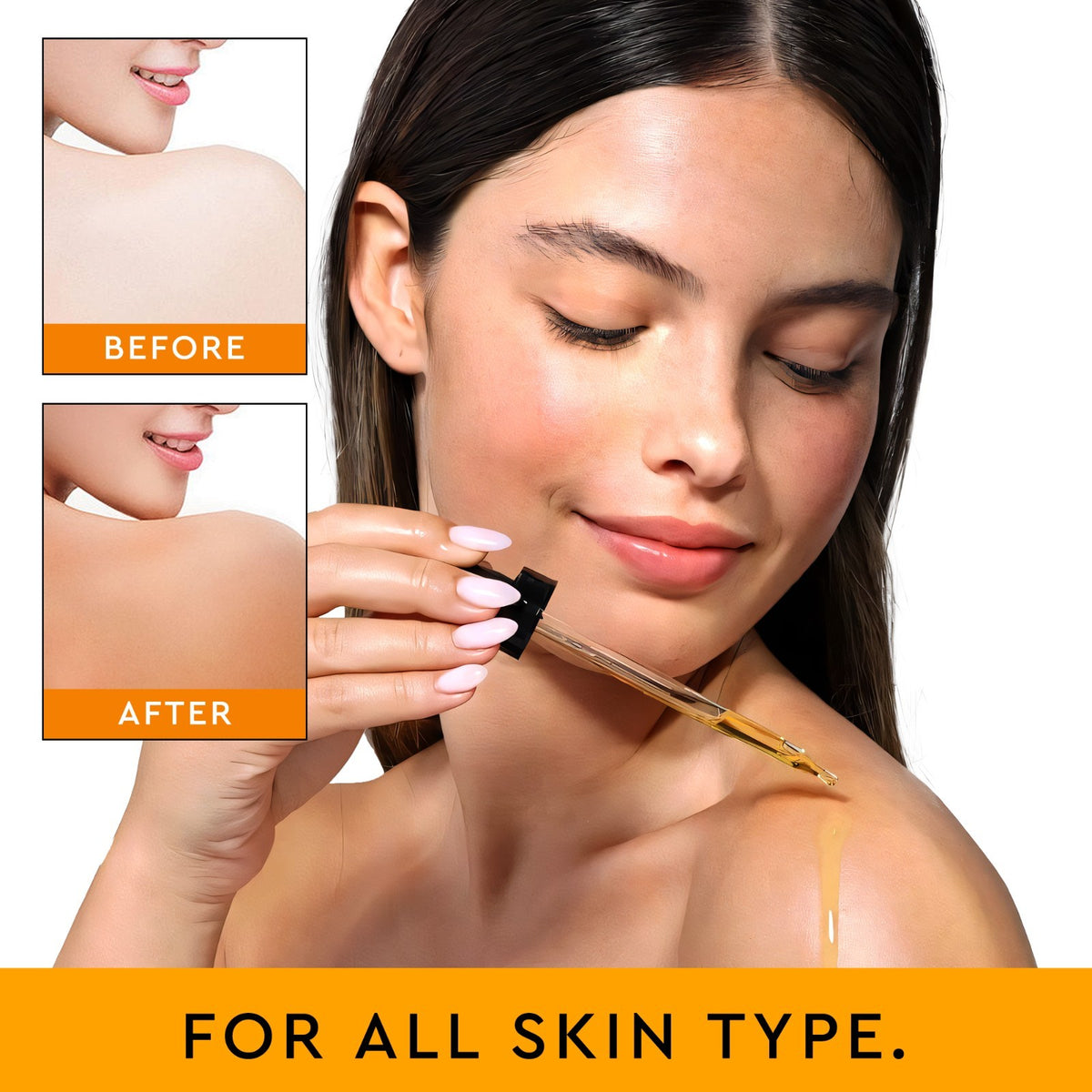Self Tanner Drops 30ml - Face & Body Sunless Bronzing Serum for Natural Glow