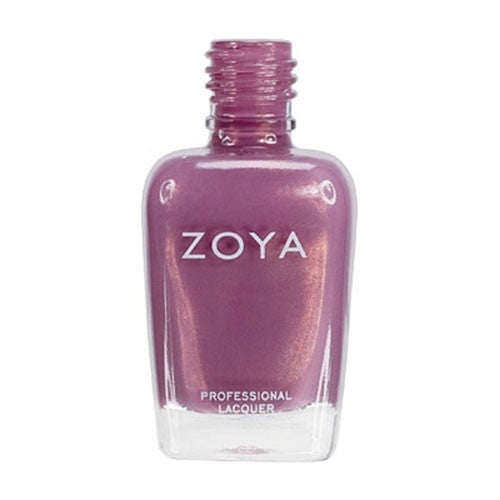 Charity Faded Mauve Purple Nail Polish with Copper Duochrome Finish