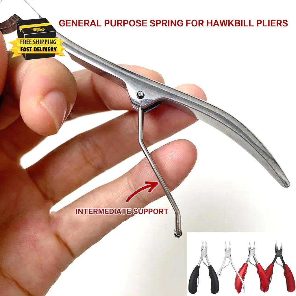 Toenail Clippers Spring Toe Nail Trimmer Replacement Torsion Springs - 5 Pack
