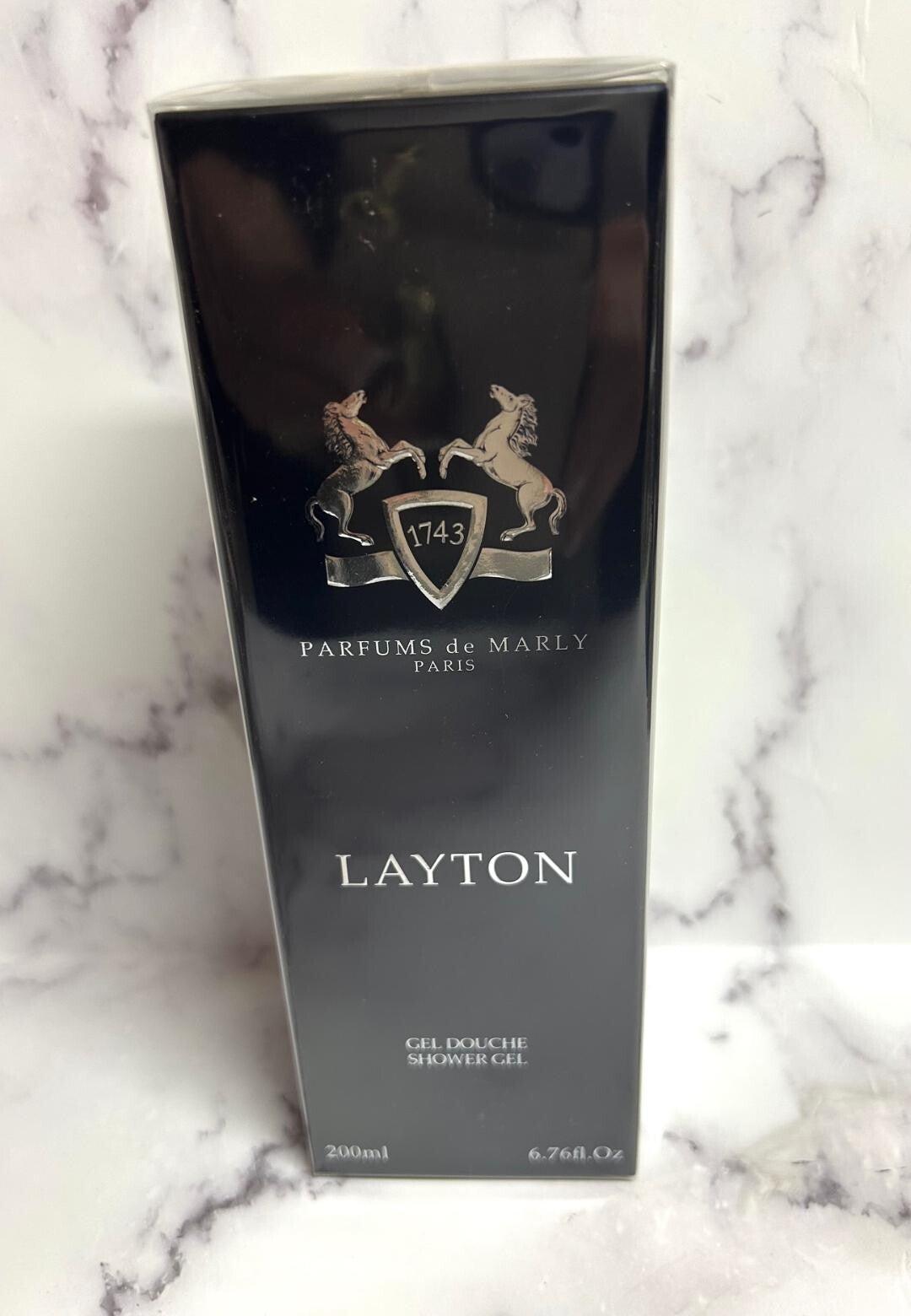 Men's Shower Gel - Parfums de Marly Layton 6.7 Fl Oz Sealed