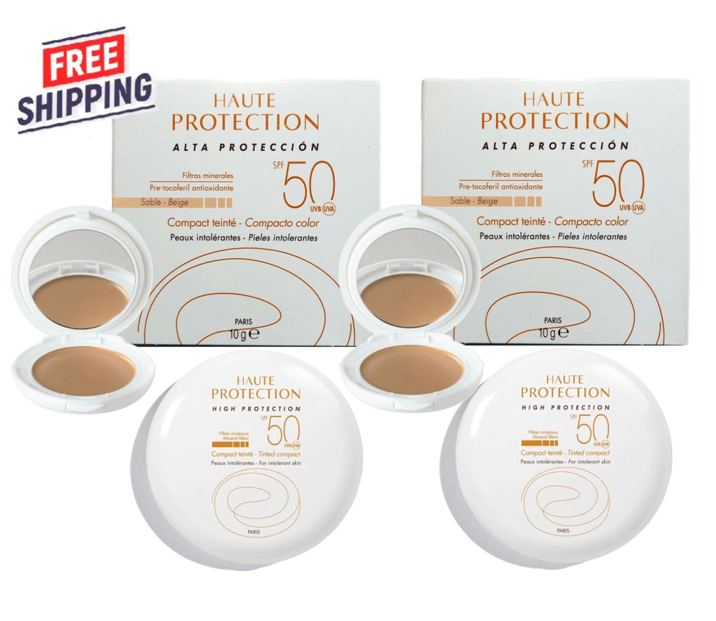 Avene High Protection Tinted Compact SPF 50 Sand 10g - Water-Resistant Sun Protection