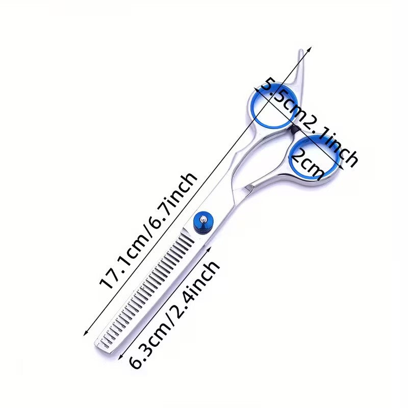 Professional Hair Thinning & Cutting Scissors Barber Shears Salon Set