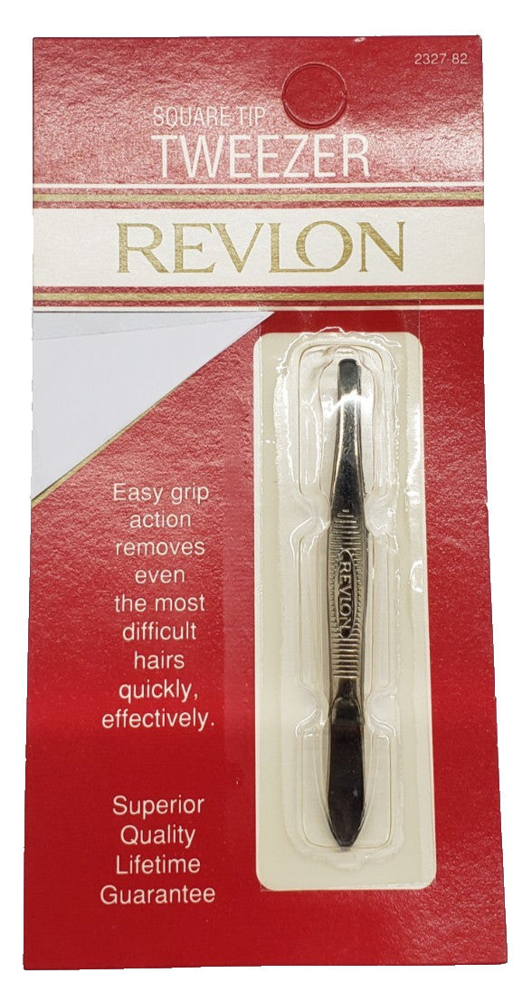 Revlon Square Tip Tweezers 2327-82 - Precision Personal Care Tool