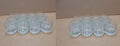 Glass Dappen Dish for Dental Use - 24-Pack Liquid Container, Acetone, Acrylic