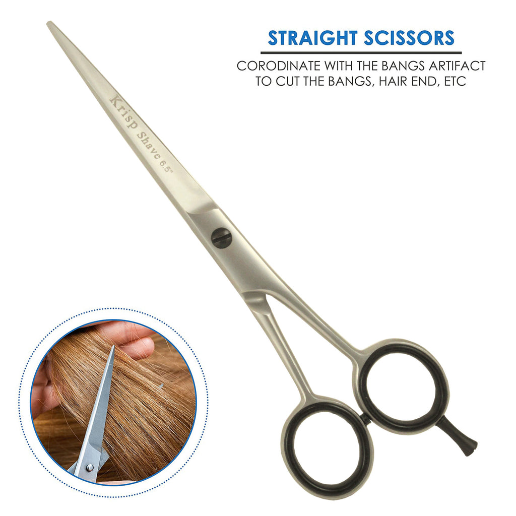 6.5-Inch Stainless Steel Barber Hair Cutting Shears for Men, Women & Pets