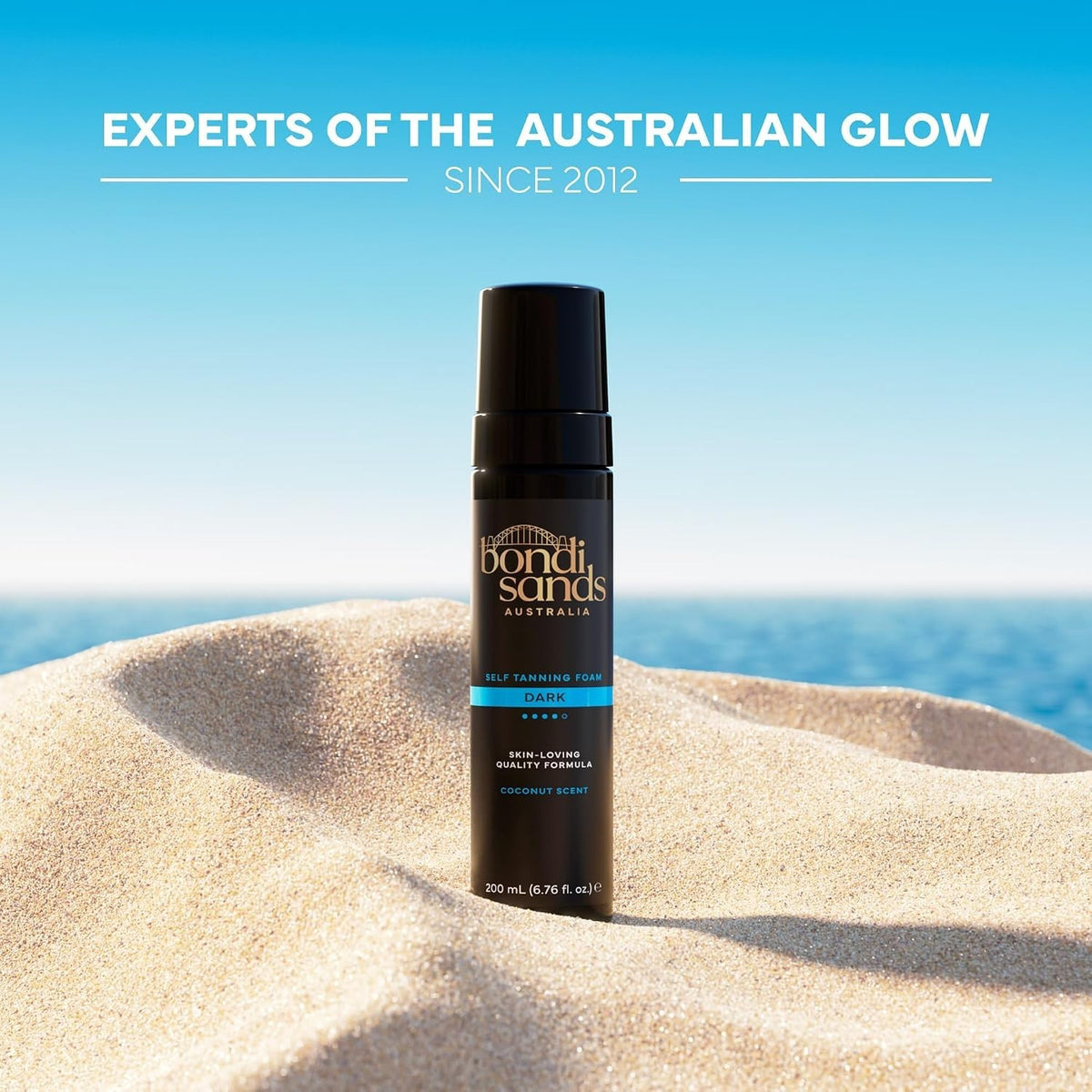 Coconut-Scented Self Tanning Foam for Deep Bronze Glow - 6.76 Fl Oz