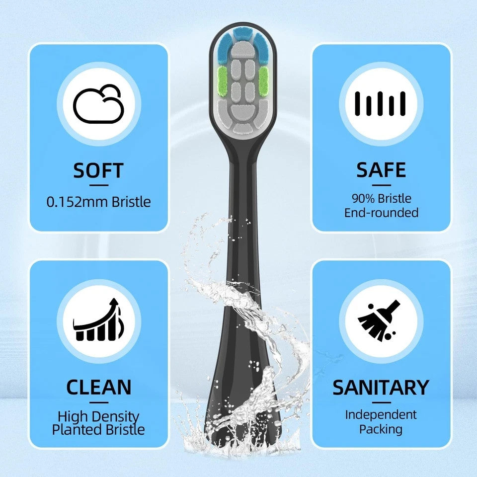 10 Pack Replacement Brush Heads for Oral-B Clic Toothbrush - Ultimate Clean