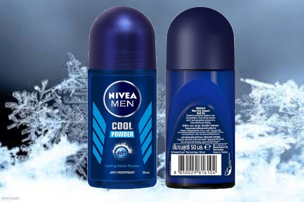 Nivea Men Cool Powder Anti-Perspirant Deodorant 1.7oz - 48 Hour Freshness