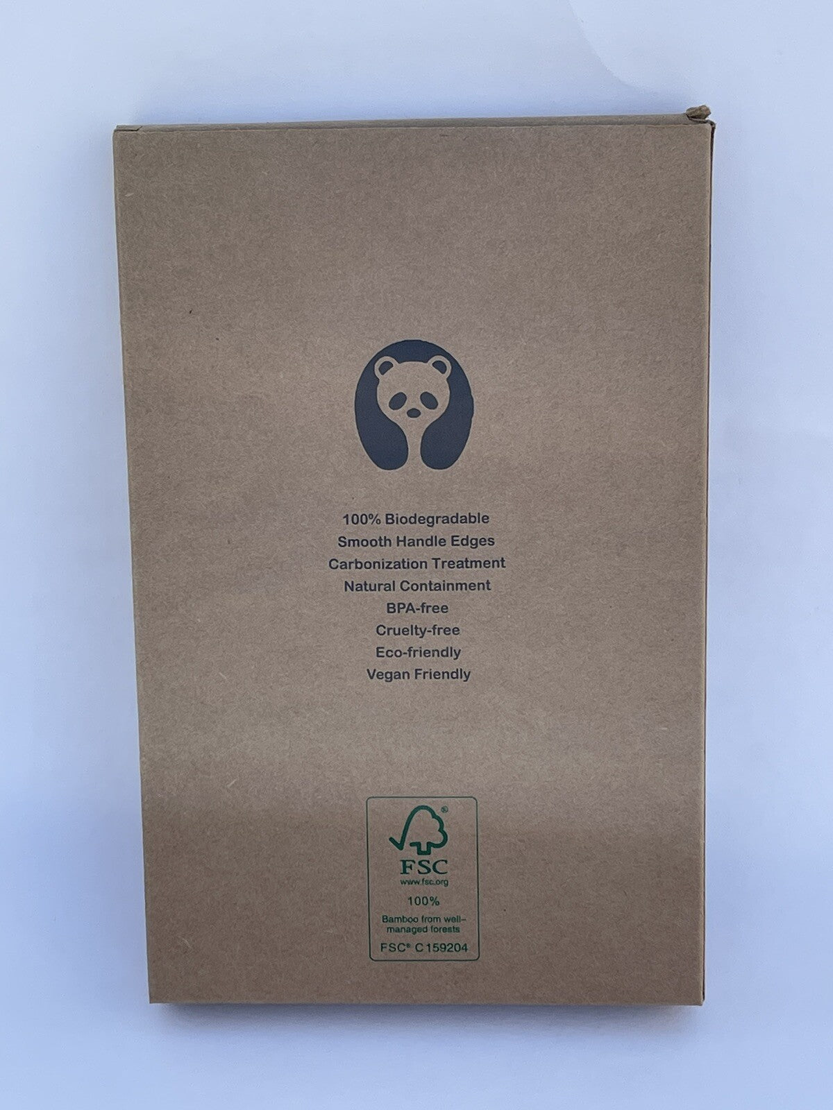 Bamboo Manual Toothbrush Medium - Biodegradable Eco-Friendly Natural Handle
