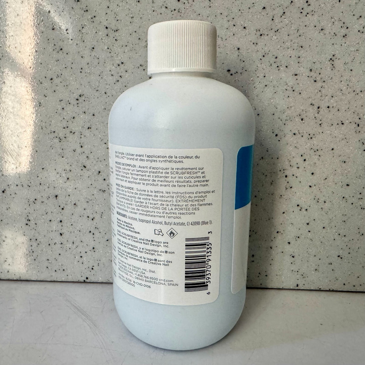 Nail Cleanser - CND Shellac ScrubFresh 8 oz Nail & Hand Sanitizer