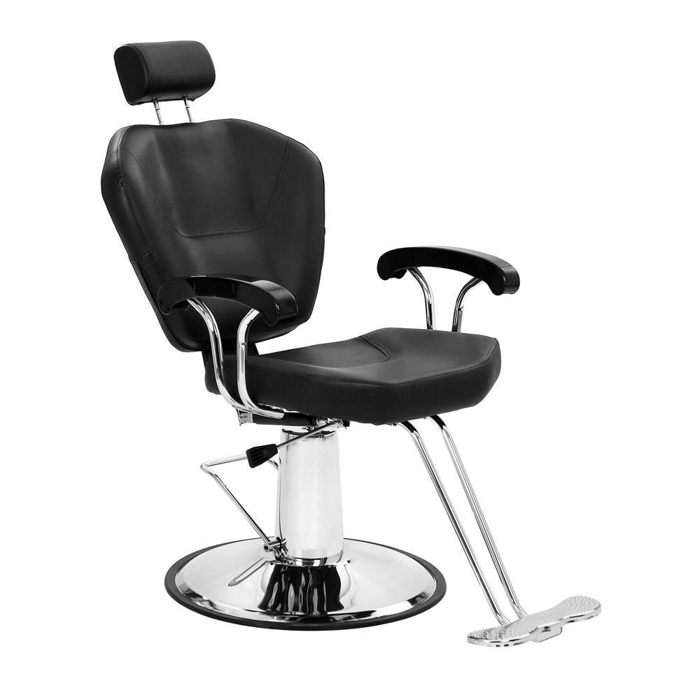 Hydraulic Barber Chair Adjustable Salon Spa Hair Styling Seat Black