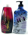 Bronzer Tanning Lotion & Moisturizer Gift Set - Deep Dark Tan, Anti-Aging