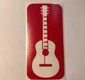 Guitar Glitter Tattoo Stencil Pack - 20 Single-Use Stencils
