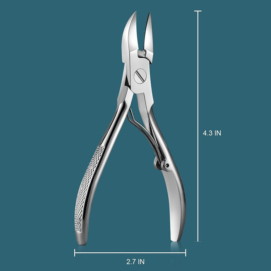Professional Stainless Steel Toenail Clipper for Ingrown & Thick Nails