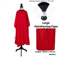 Salon Hair Cutting Cape for Hairdresser & Barber, Waterproof & Lightweight