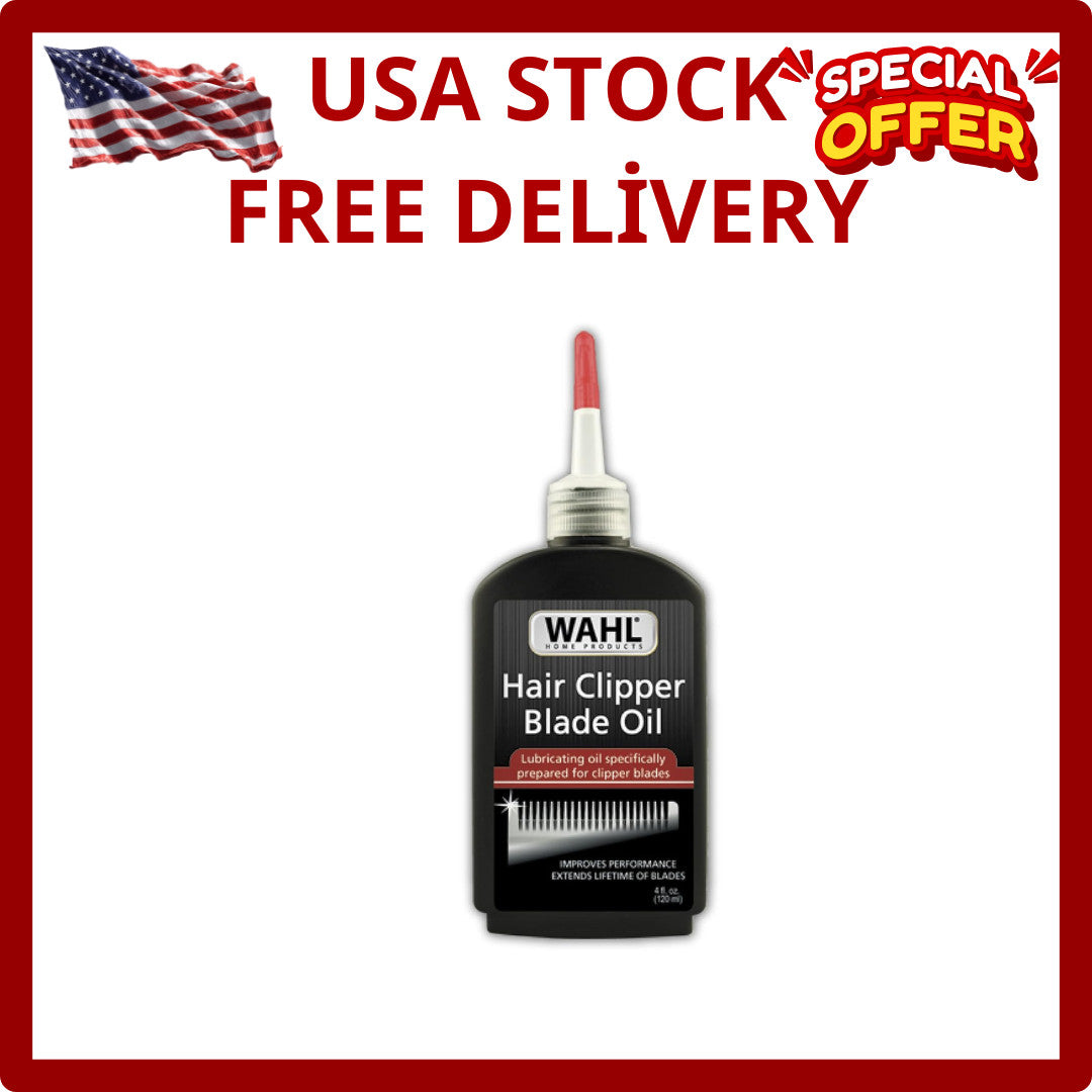 Hair Clipper Blade Oil Lubricant for Trimmers & Clippers - 120ml