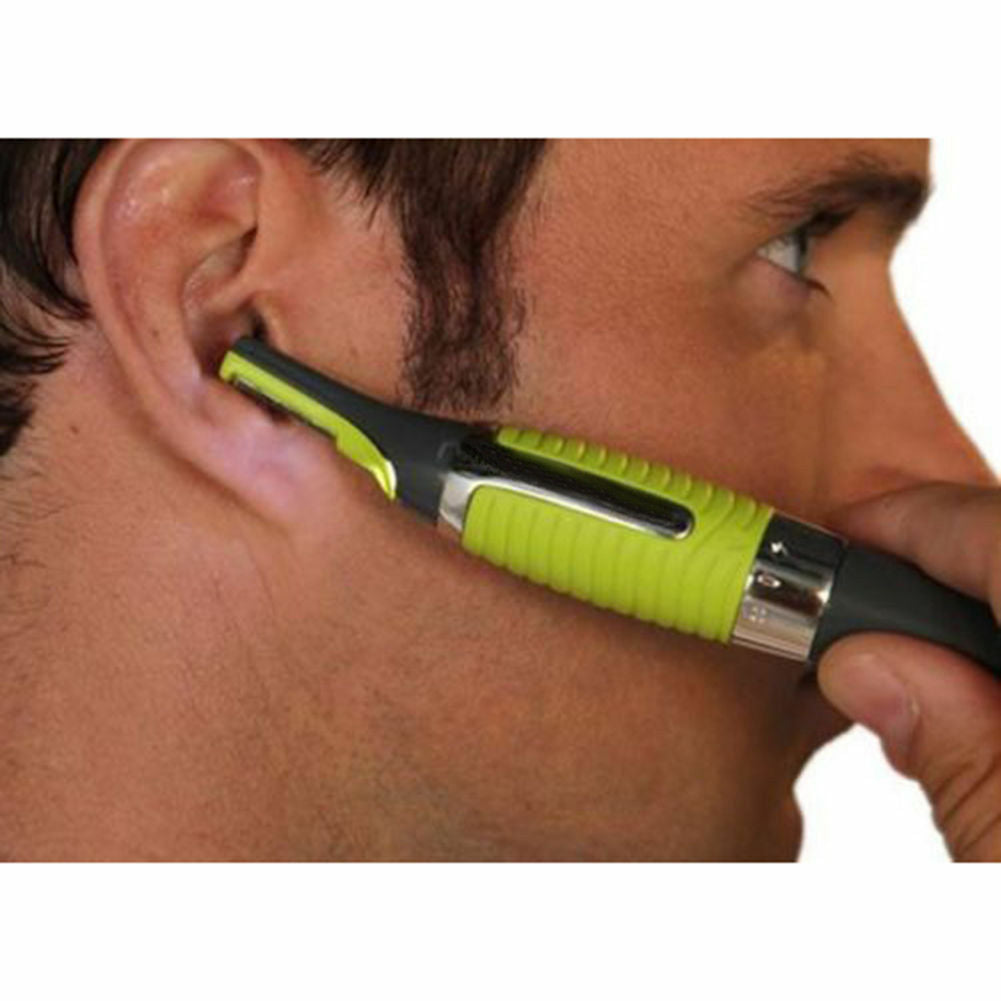 Men's Multi-Function Nose Ear Face & Beard Trimmer Kit - Rechargeable