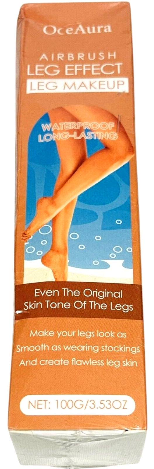 Waterproof Airbrush Leg Makeup - Long Lasting & Flawless Finish - 3.53 oz