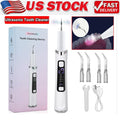 Ultrasonic Electric Tooth Cleaner Tartar & Plaque Remover Dental Scaler Kit