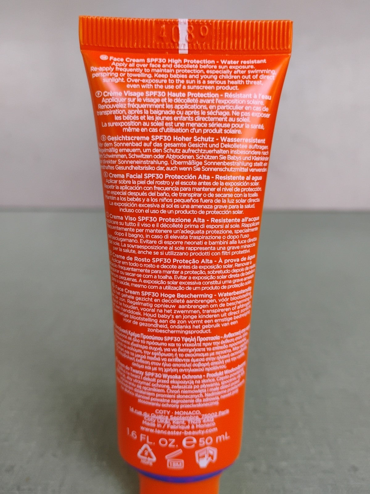Lancaster Sun Beauty Face Cream SPF30 50ml - Sun Protection & Skin Repair