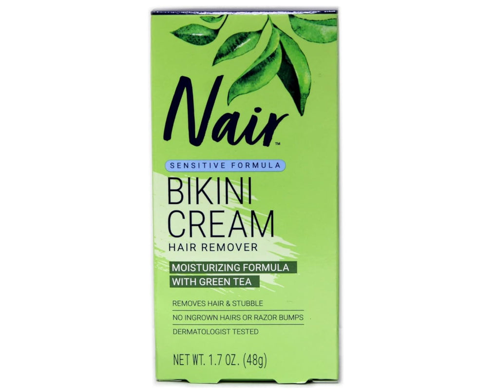 Sensitive Bikini Hair Removal Cream with Green Tea - 1.7 Oz