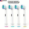 Electric Toothbrush Replacement Heads Soft Bristle Compatible with Oral-B