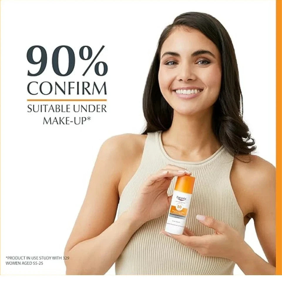 Eucerin Oil Control Sun Gel-Cream SPF50+ Dry Touch 50ml - Acne & Sensitive Skin